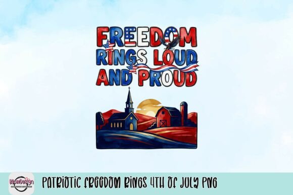 Download Patriotic Freedom Rings 4th of July PNG - Png Collection