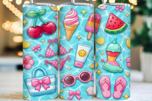 Download Hello Summer Tumbler Wrap PNG - Png Collection