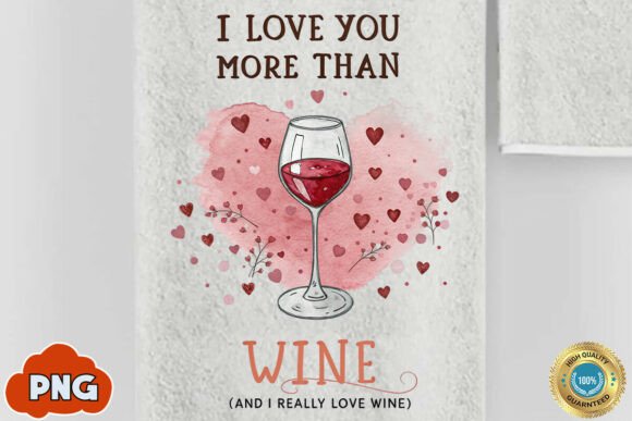 Download Valentine Kitchen Towel PNG Sublimation - Png Collection