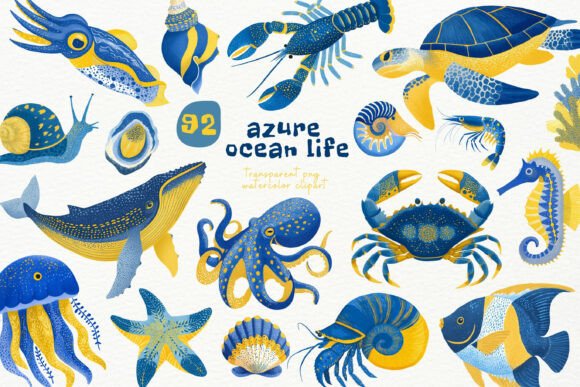 Download Azure Ocean Life PNG Clipart - Png Collection