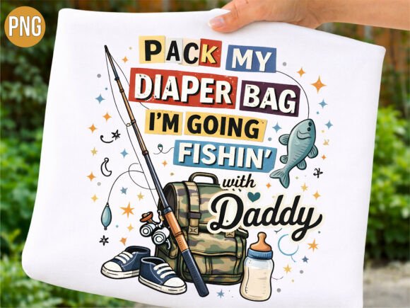 Download Pack My Diaper Bag Going Fishing PNG - Png Collection
