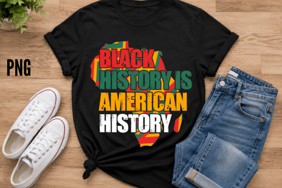 Download Black History is American History PNG - Premium Bundle