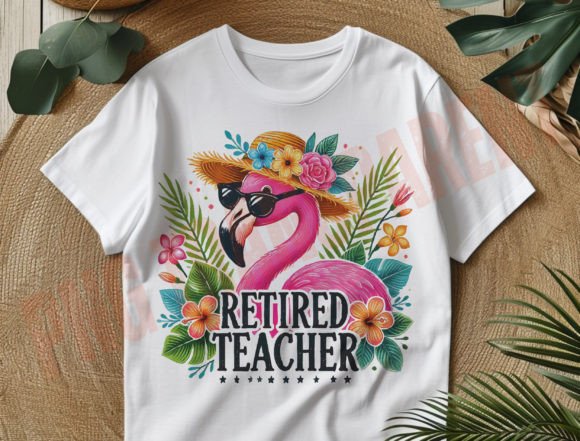 Download Retired Teacher Png, Tropical Pink Flami - Png Collection