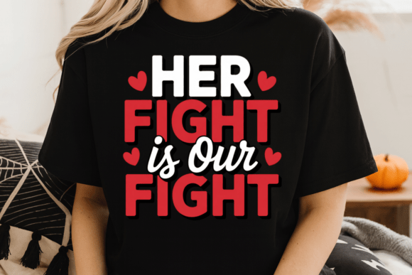 Download Her Fight is Our Fight PNG Quote Clipart - Png Collection